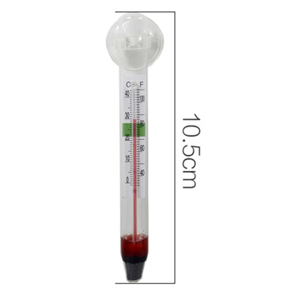 New arrival 0-40 degrees Celsius Fish Tank Aquarium Reptile Container Thermometer Temperature Measurement Meter Tester