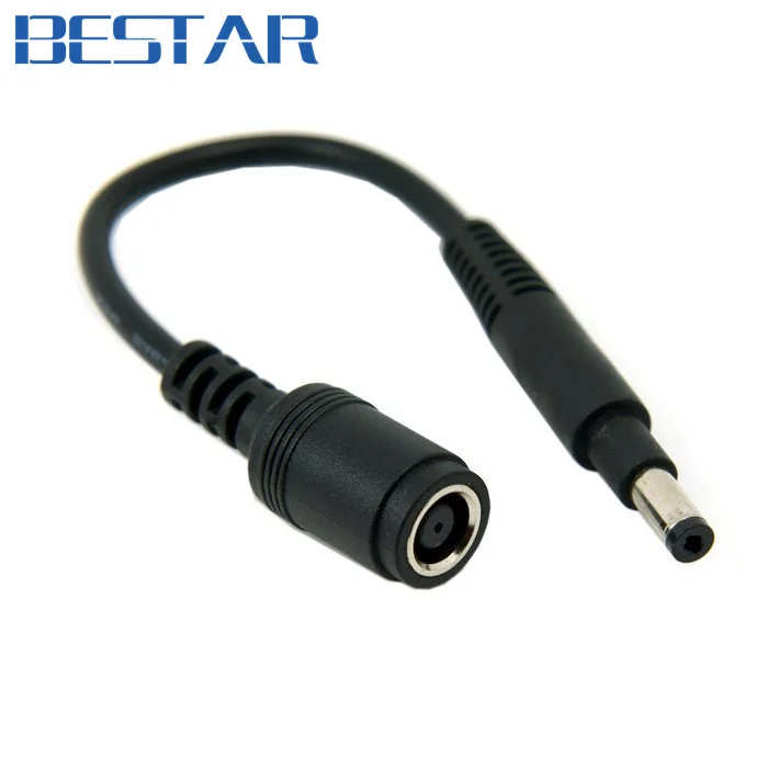 DC 7.9*5.4mm Lenovo Ultra slim DC audio Jack to HP Dell 4.8*1.7mm laptop charger Plug adapter Cable 20cm For Laptop