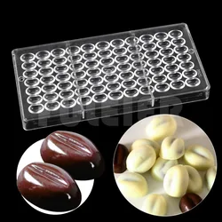Coffee beans candy chocolate molds bakeware cookie making Polycarbonate chocolate mold parents gift cake decoration baking tools