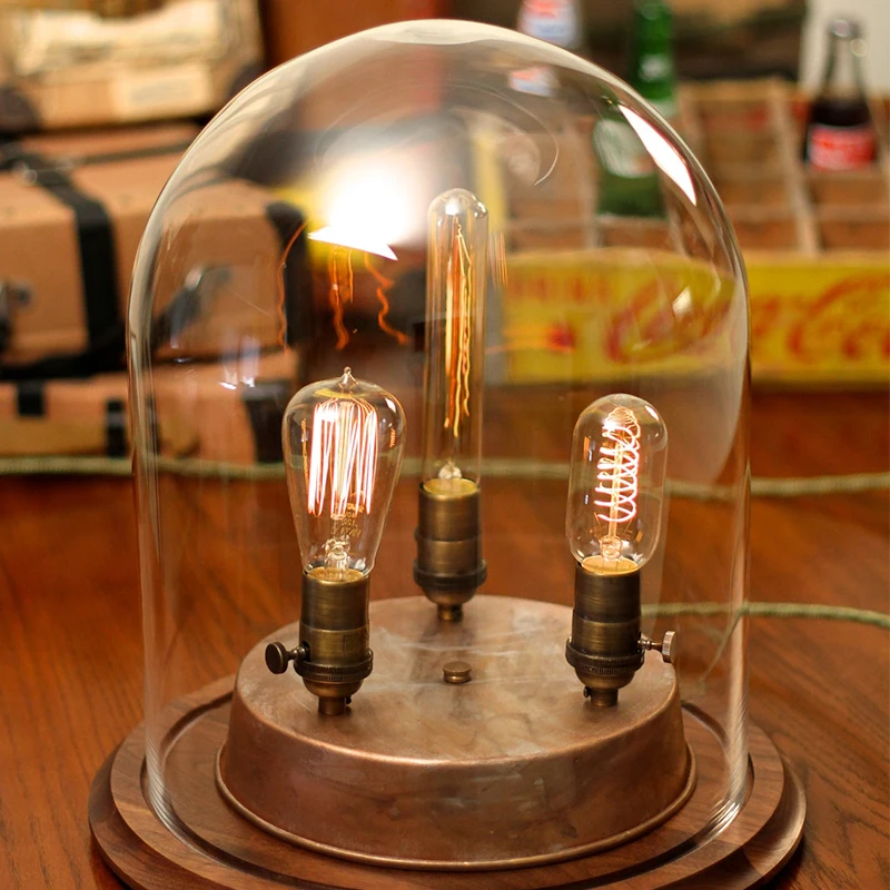 Bombilla Edison E27, lámpara Retro incandescente, 40W, 220V, ST64, A19, T45, T10, G80, G95, antigua, Vintage, filamento