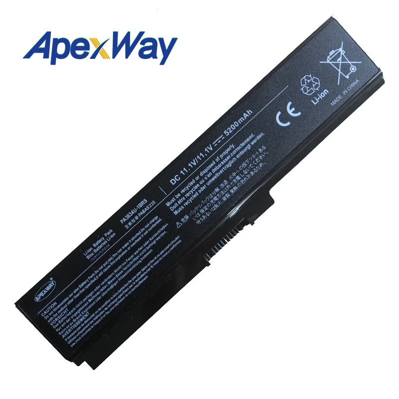 Laptop Battery for Toshiba Satellite Pro C650 C660D L630 L670 U400 U500 C650D C660 L640 T110 T115 U405D T135 U400 U405 A660D