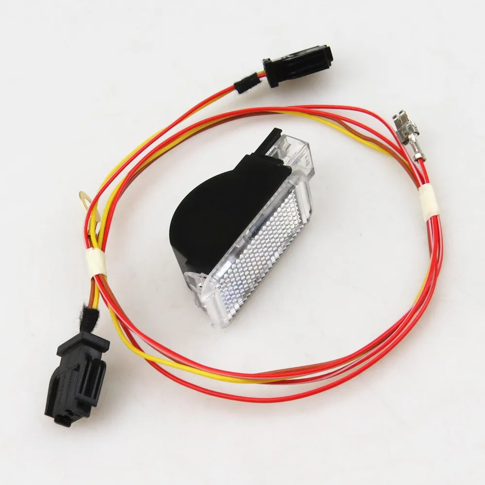 Car Interior halogen light glove box light cable wiring harness upgrade For Audi Audi A4 B8 S4 B8 Q5 A5 8KD947415C