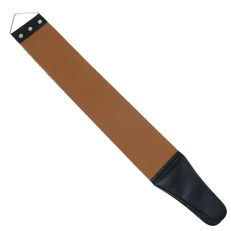 1PCS Razor Sharpener Strap Canvas Leather Shaving Strop Straight Belt Shaving Strap Tool