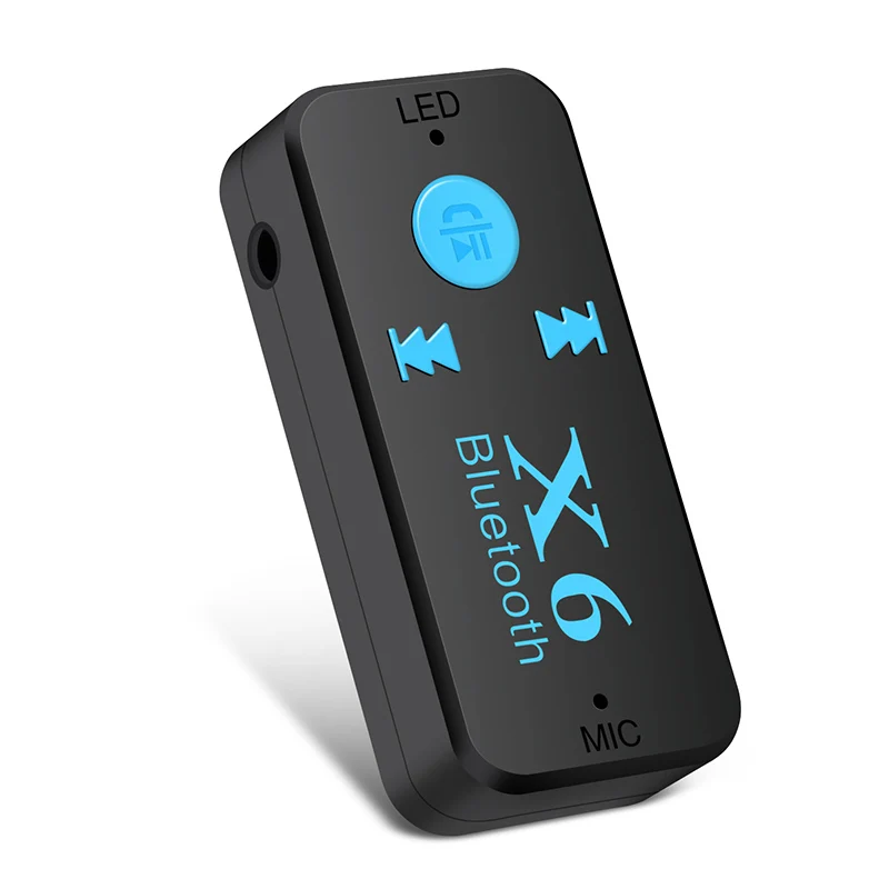 3 in 1 Wireless 4.0 USB Bluetooth Receiver Bluetooth Adapter 3.5mm Audio Jack TF Card Reader MIC Call Support For Car Speaker 0