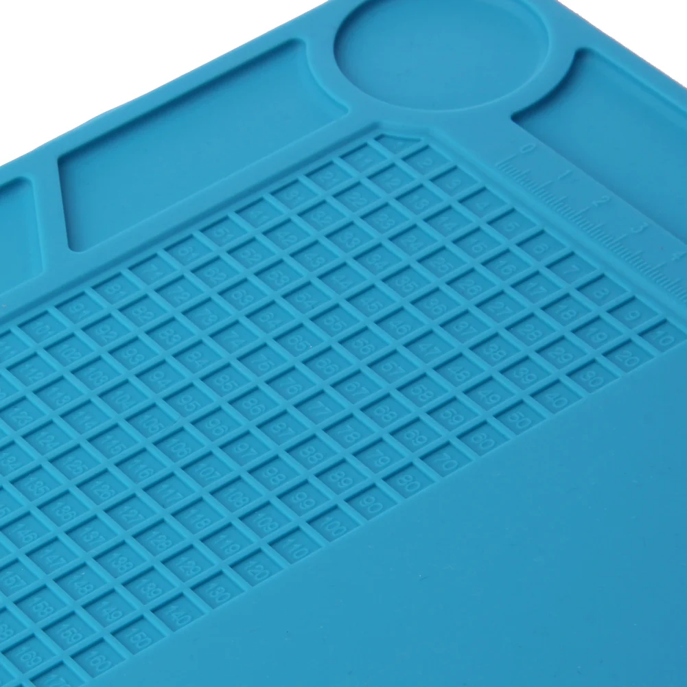 1Pc 35x25cm Heat Insulation Silicone Mat High Temperature Maintenance BGA Workbench