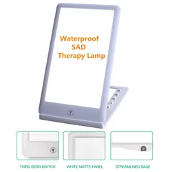 Free Ship SAD Therapy Lamp 3 Modes Seasonal Affective Disorder Phototherapy 6500K Daylight Portable Light Therapy Energy Lamp