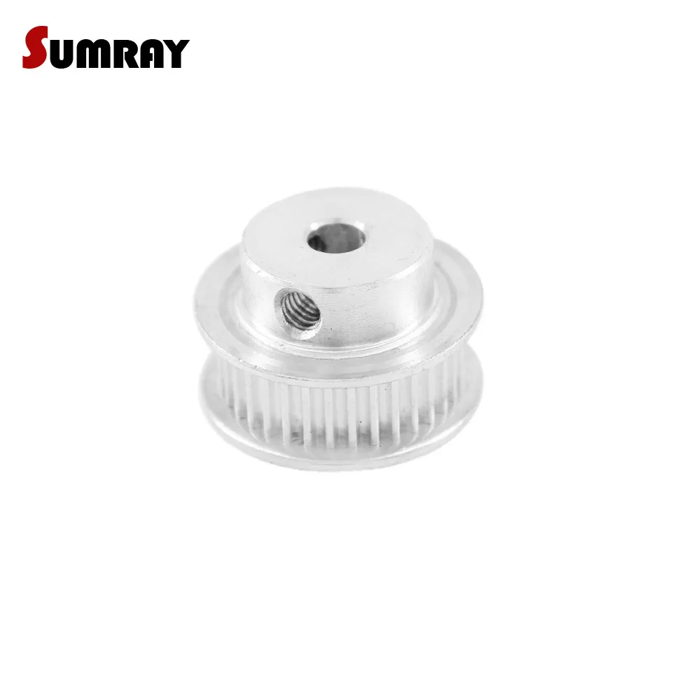 Transmission Pulley 2GT 35T 5/6/6.35/7/8mm Inner Bore 7/11mm Width GT2 Gear Belt Pulley for Engraving Machine