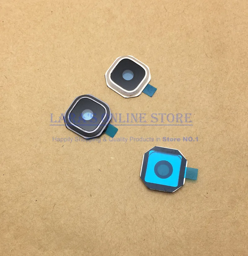 100% Glass Material For Samsung Galaxy A9 A910f A3 A310F A5 A510F A7 A710F 2016 Back Camera Glass Lens with Metal Frame