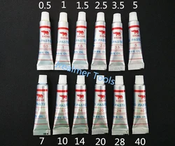 12 stks Diverse Diamant Polijsten Leppasta Compound Spuiten 0.5 ~ 40 Micron Glas Metalen Slijpen Polijsten Schuurmiddelen