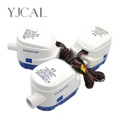 Submersible Electric Water Pump Fully Auto Bilge Pump 600 750 1100GPH DC 12V 24V For Seaplane Civil Ship Houseboat Boats