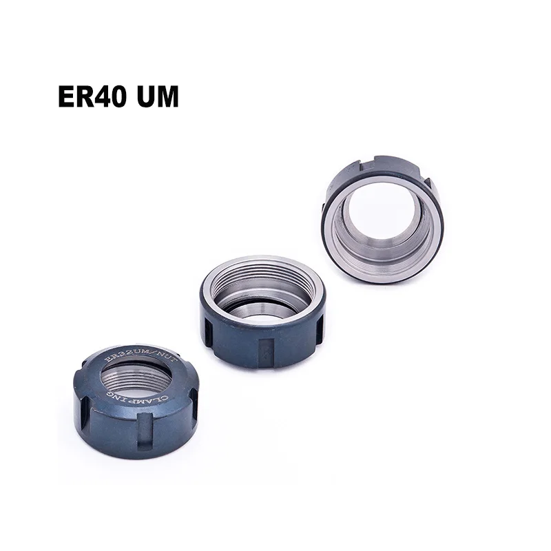 1pcs Spring Collet Nut ER40 UM Clamping Tools for CNC Milling Engraving Machine ER Collet Accessory