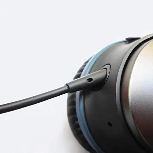 Ersatz-Audiokabel für Bose Quiet Comfort 25 QC25 QC35 SoundTrue OE2 OE2i AE2 AE2i Kopfhörer mit Leitung – Detail 8