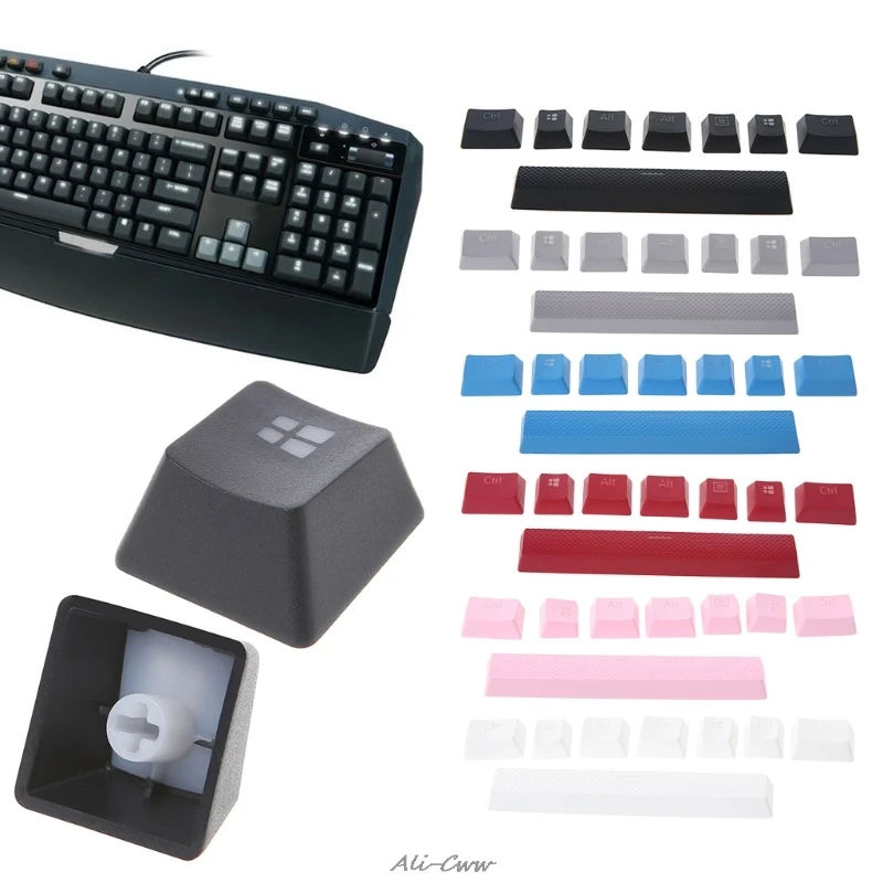 8 keys Double Backlit Additions Keycaps Keycaps For Corsair STRAFE K65 K70 G710