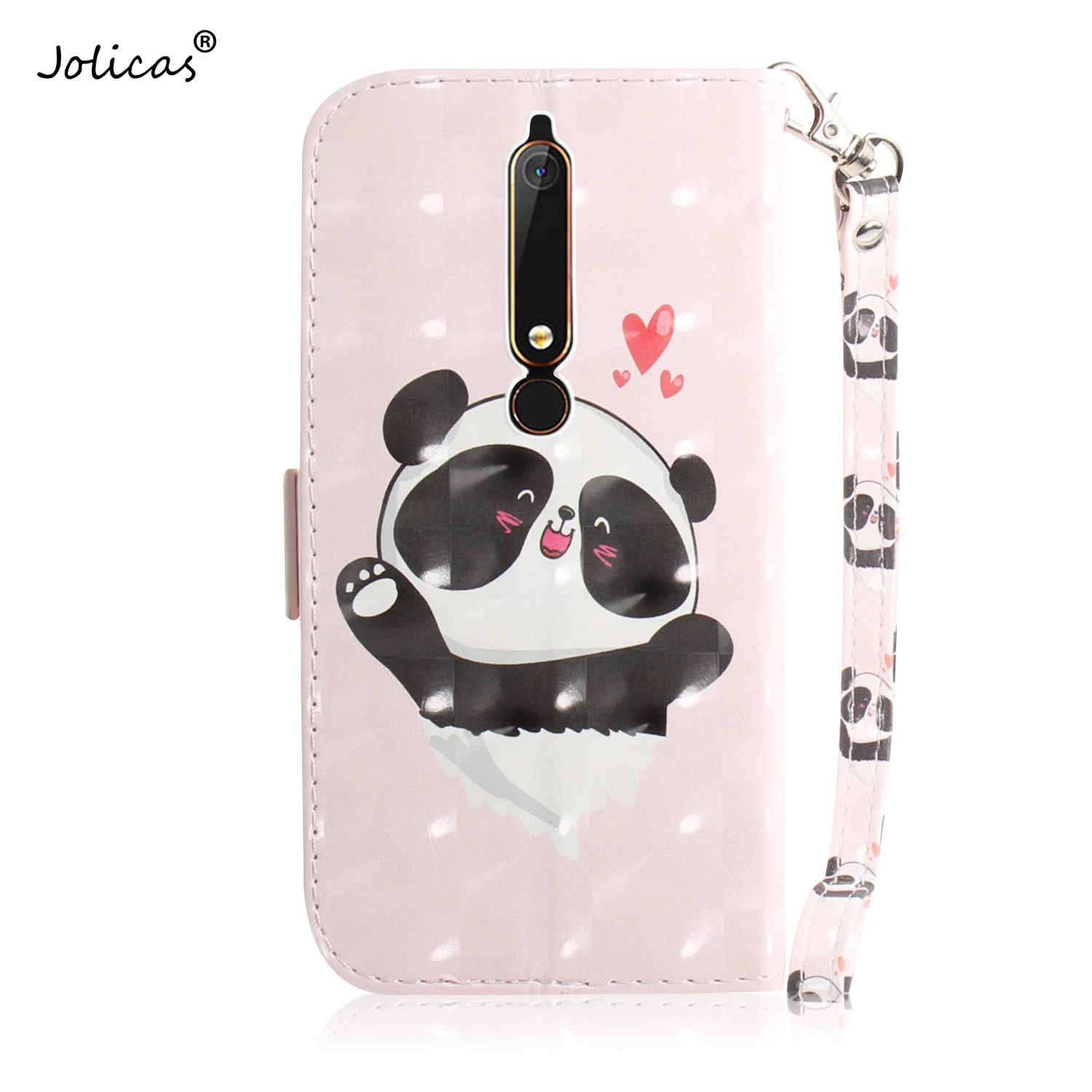 Magnolia Phone Accessories For funda Nokia 6.1 2018 Cute sFor Nokia cellular 6.1 2018 Cover Wallet Flip Case Carcaso