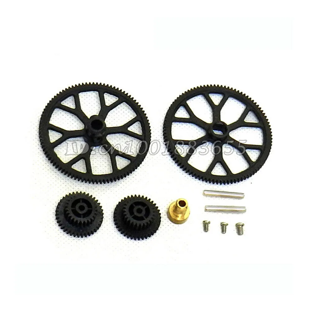 Wholesale/Double Horse 9101 RC Helicopter parts Bottom fan clip,Main Blade Grip Set,Top/bottom main gear,Black Main blades 2A+2B