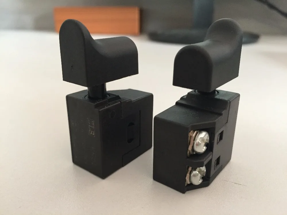 2 шт. электрическая дрель мгновенный триггер ПЕРЕКЛЮЧАТЕЛЬ SPST NO AC250V/6A AC/125V/12A 2 шт. электрическая дрель мгновенный триггер ПЕРЕКЛЮЧАТЕЛЬ SPST NO AC250V/6A AC/125V/12A