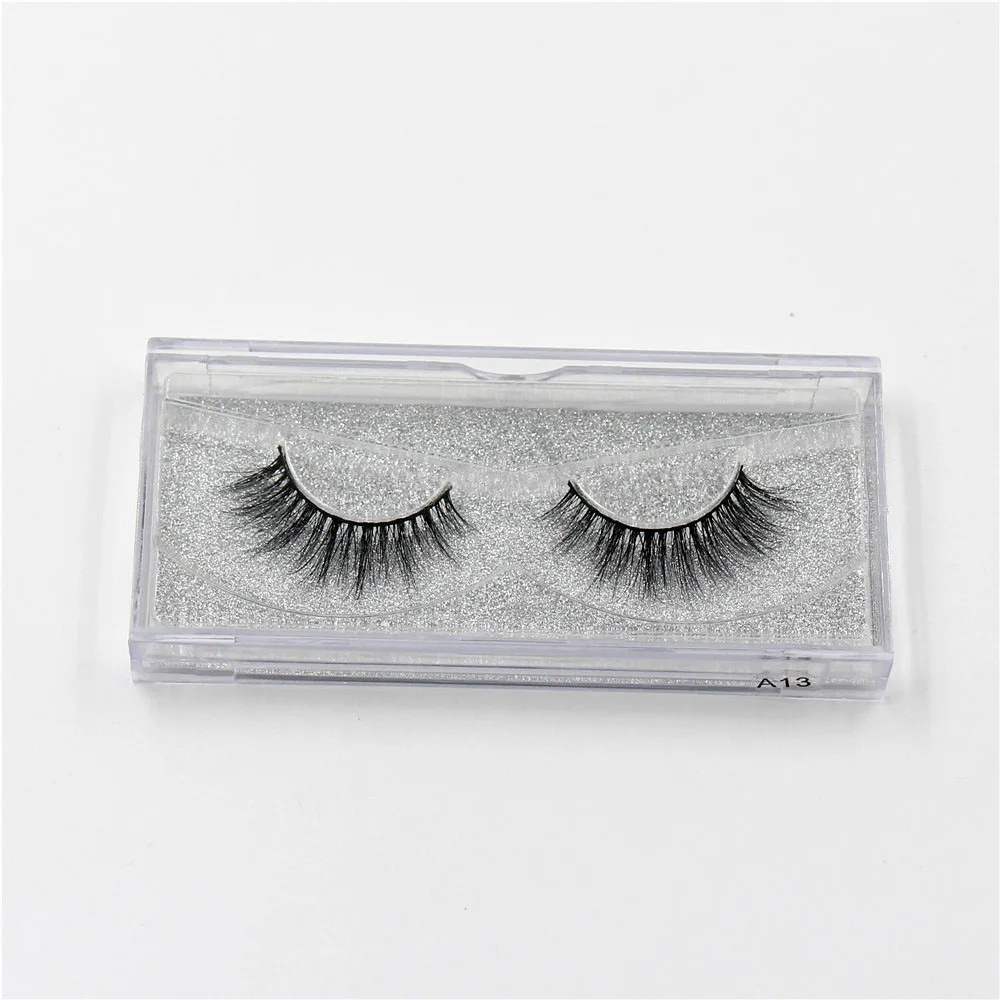 AMAOLASH 3D Mink Eyelashes Long Thick Eye Lashes Handmade Mink Lashes False Eyelashes For Makeup Eyelash A13