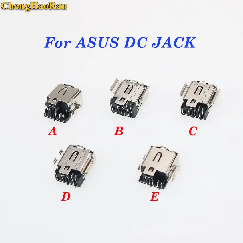 ChengHaoRan DC power jack for Asus U5100 4.5*3.0MM 4.5*2.65MM DC socket charging port connector for laptop notebook PC