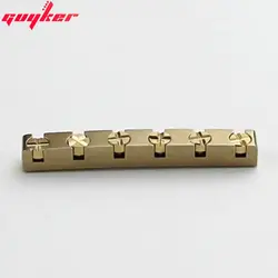 Guyker-ajustável bronze Bell Nut substituição para guitarra elétrica, curvo, altura, 42mm, estilo ST e TL