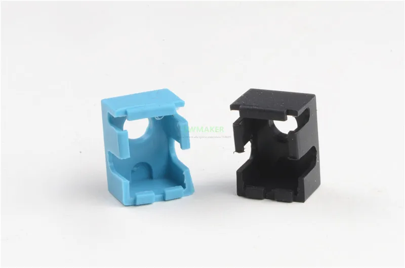 New black V6 Silicone Sock upgrade instead ceramic insulation for PT100 Block Reprap Titan Prusa i3 MK3 hotend