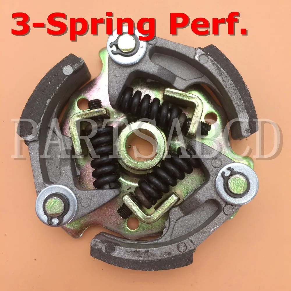 PARTSABCD Performance clutch for 47cc 49cc 2 stroke engine with 3 spring