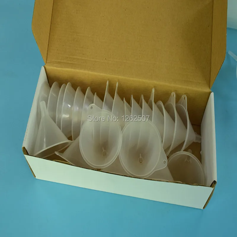 20Pcs Plastic Refill Funnels For Epson 4800 4880 7600 9600 7880 9880 7800 7450 7700 9700 7890 Printer Cartridges