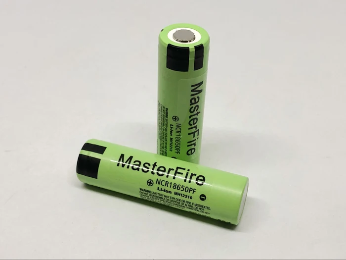 

MasterFire 2pcs/lot Original NCR18650PF 18650 3.7V 2900mAh Battery Rechargeable Lithium Batteries 10A Discharge For Panasonic