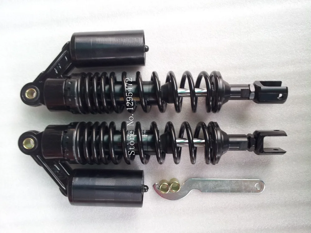 all black 7mm spring 320mm  REAR AIR/NITROGEN SHOCK ABSORBERS  for HONDA CB400F Yamaha