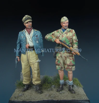 

1/35 model kit resin kit German Paratroopers - Italy 1944 527