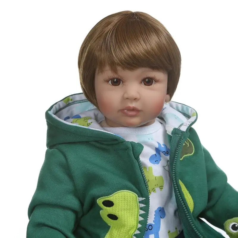 Gemelli da 24 pollici Baby Girl Doll con peluche Bambole Reborn da 60 cm Bambole in vinile morbido silicone Compagno di giochi per bambini Giocattoli per bambini Per bambini
