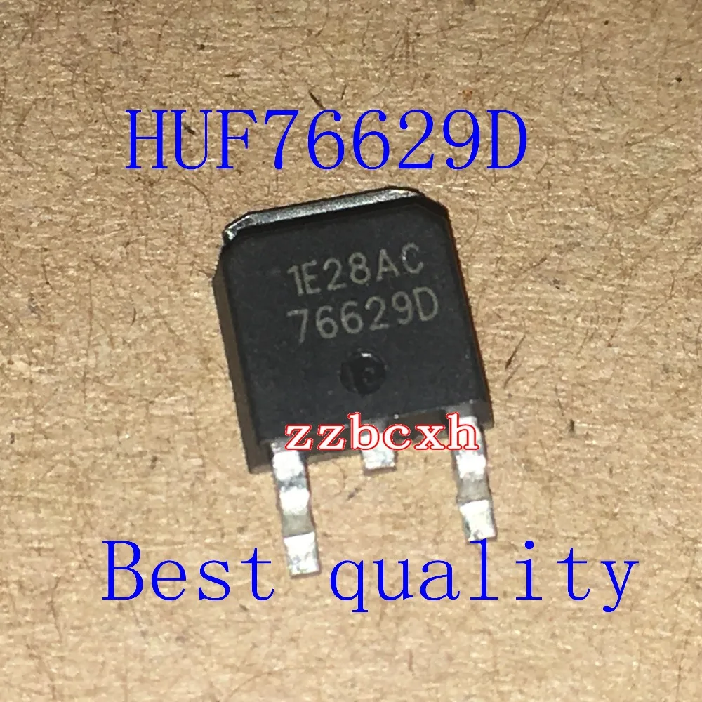 10PCS/LOT New original In Stock  HUF76629D3S 76629D TO-252 100V 20A