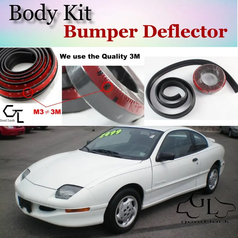 Bumper Lip Deflector Lips For Pontiac Sunfire 1995~2005 Front Spoiler Skirt For TopGear Fans Car View Tuning / Body Kit / Strip