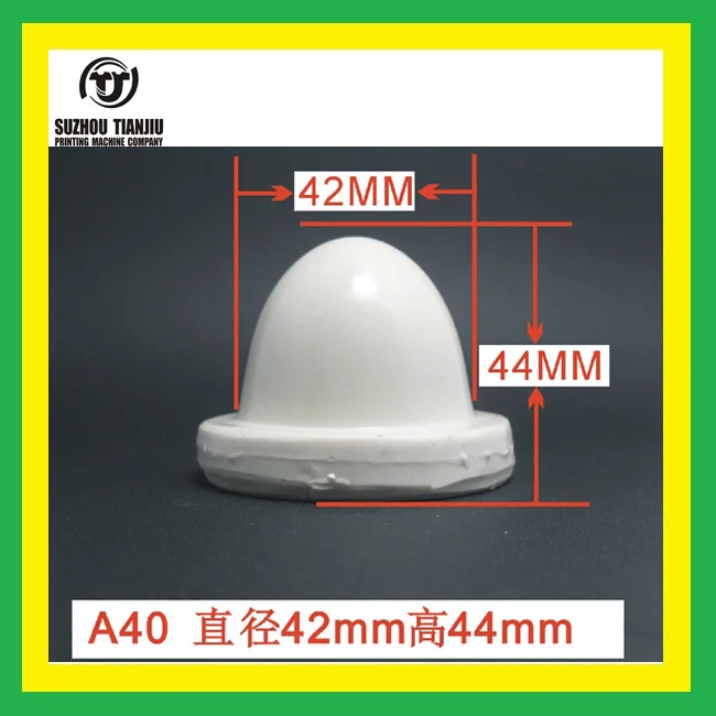 

TJ A40 Roundness Silicone Rubber Head For Irregular Object A40(Size:Diameter42*H44mm)