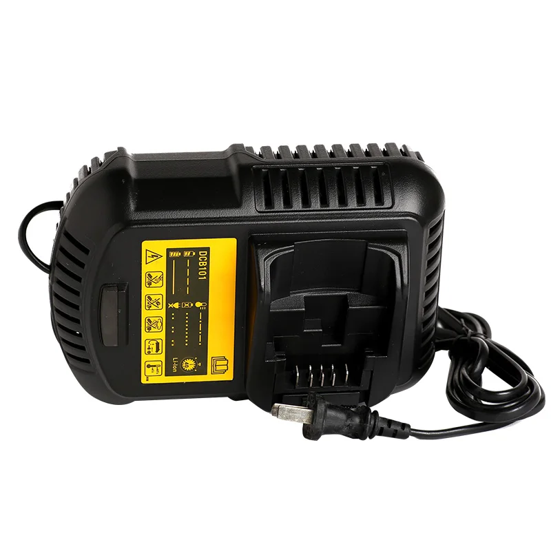 Floureon Li-ion Battery Charger for Dewalt 10.8V 12V 14.4V 18V 20V MAX DCB105 DCB101 DCD780 Battery