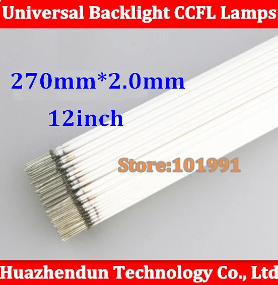 

Free Shipping 10PCS CCFL 270mm * 2.0 mm 12.1" Wide LCD Backlight Lamp 268mm 270mm CCFL lamp