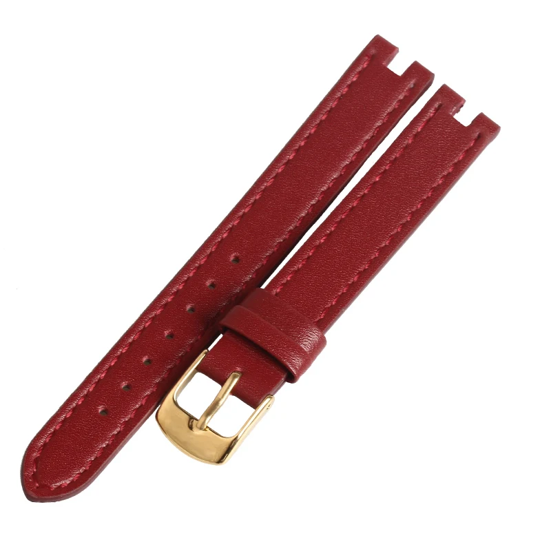 WENTULA watchbands for Tissot PINKY T084.210 calf-leather band cow leather leather strap watch band