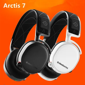 SteelSeries Arctis 7 무선 게임용 헤드셋, DTS 헤드폰: X 7.1 서라운드, PC 플레이스테이션 4 VR 안드로이드 및 iOS