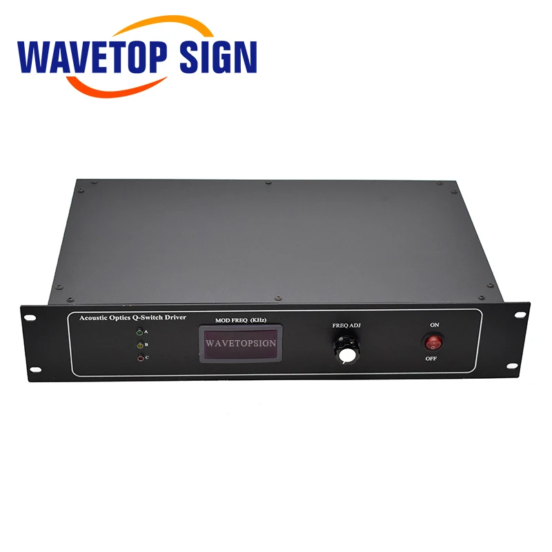 WaveTopSign Acoustic Optics 50W Q-Switch Power Supply QSGSU-5 + Q-Switch Driver for YAG Laser Marking Machine