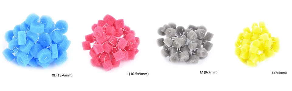 50PCS Ohr Abdruck Pads Otoblock Abdruck Schaum Ohrstöpsel Ohrstöpsel Schwamm Ohrstöpsel für Ohr Abdruck Unterricht – Detail 1