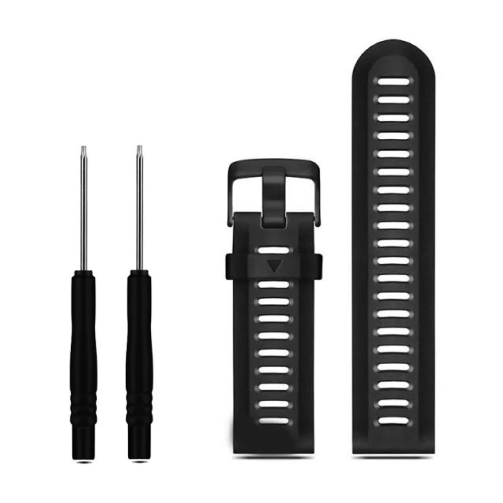 26mm Breedte Outdoor Sport Siliconen Vervanging horlogeband voor Garmin Fenix 3 3 HR Fenix 5X 6X Pro polshorloge Band Horlogeband