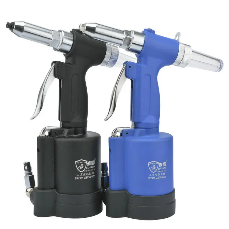 

New 1pc Pneumatic riveter Air tools Air riveter For Stainless steel pull nails 2.4mm/3.2mm/4mm/4.8mm BD 4808