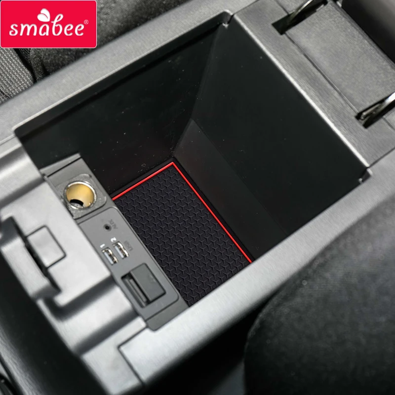 smabee Gate Slot Mat for Mazda CX-5 2017- 2022 Anti-Slip Interior Accessories Rubber Door Pad Cup Holder Non-Slip Mats