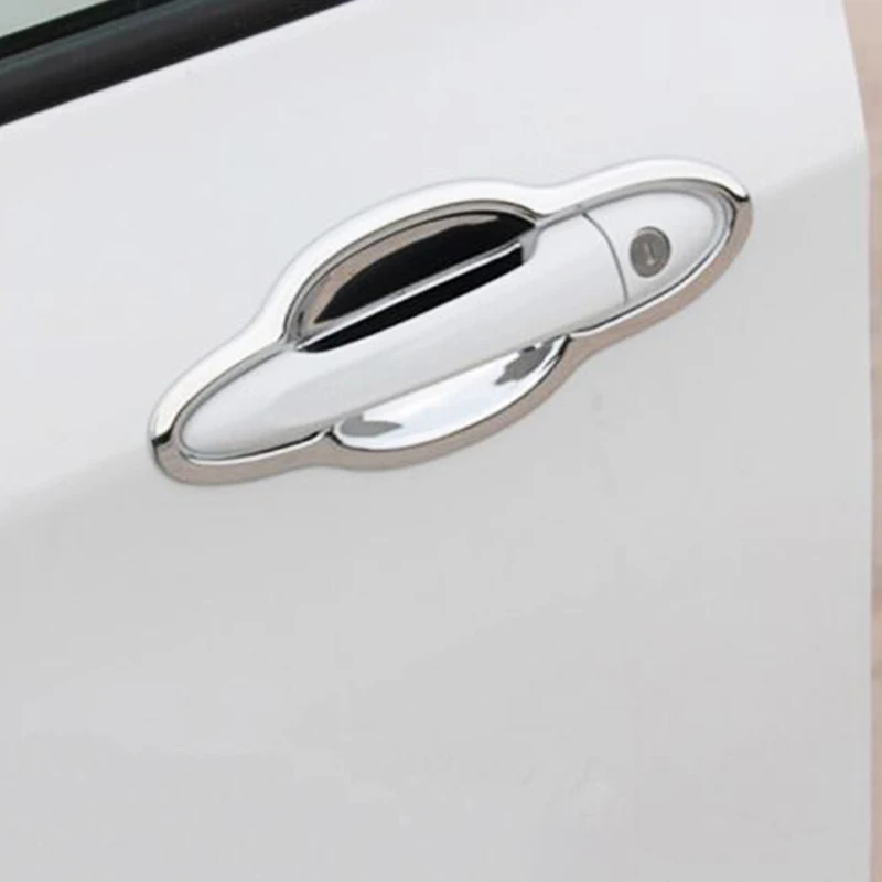 

ABS Chrome For Chevrolet Cavalier 2017 2018 2019 Accessories Car Door Protector Handle Bowl Frame Cover Trim Car Styling 8Pcs