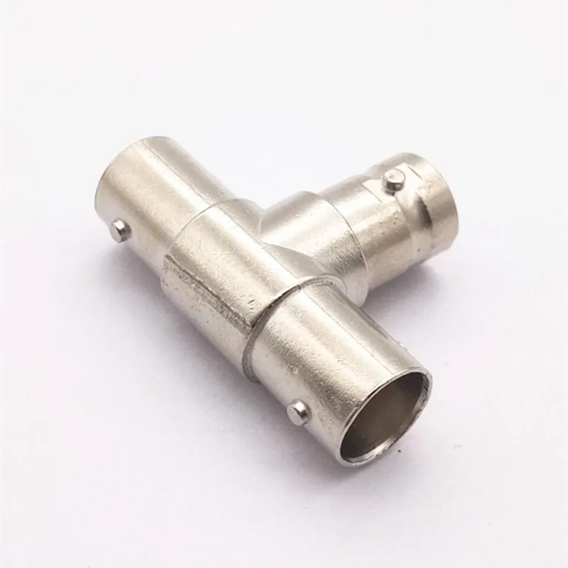 

Splitter Plug Adapter Bnc Connector Female To Female Bnc Coupler For Cctv Video Camera Connector Cctv Accessories