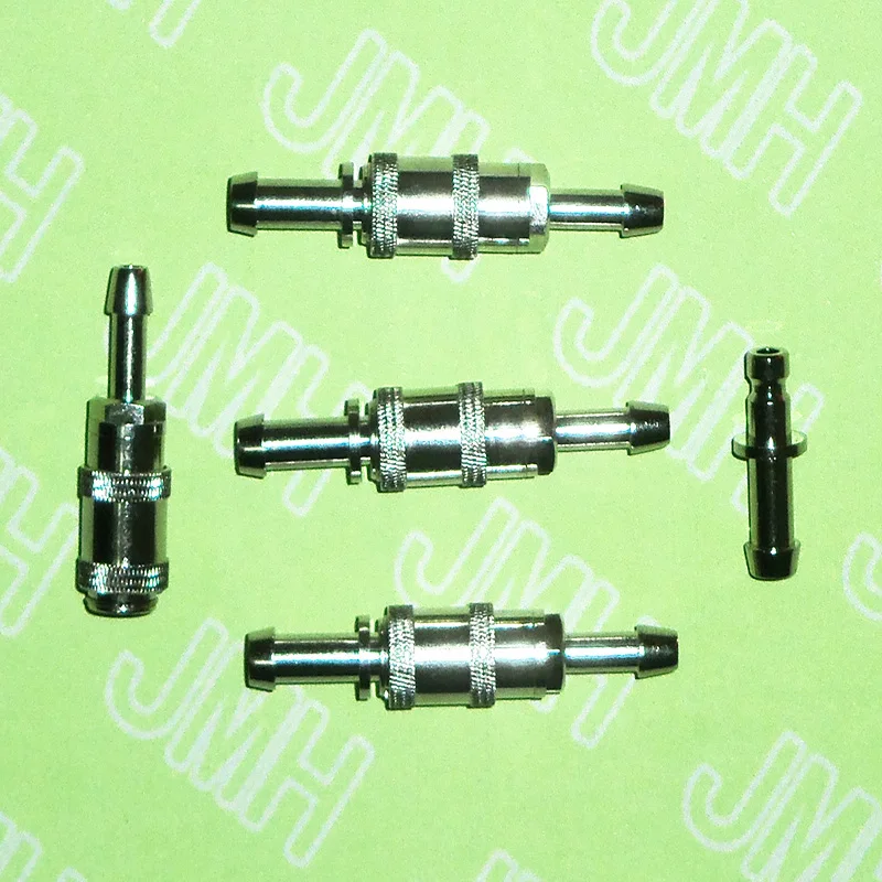 

Use for Philips(HP) NIBP cuff air hose the metal female and male bayonet connector,10 pairs in set,Self-Joint locking spring.