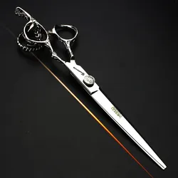 Sharonds Rose Pattern Scissors Set 6 inch / 7 inch Barber Scissors Japan 440c Steel Scissors Set