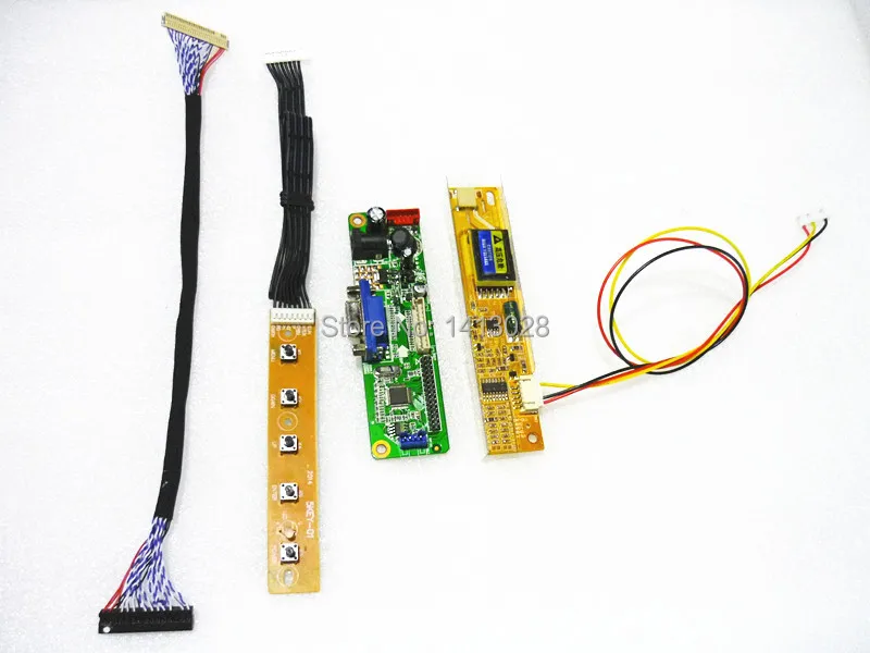 

15.4 inch 1920x1200 Laptop LCD Screen DIY a monitor controller board Kit RTD2270L Driver Board 30pin LVDS Cable CCFL inverter