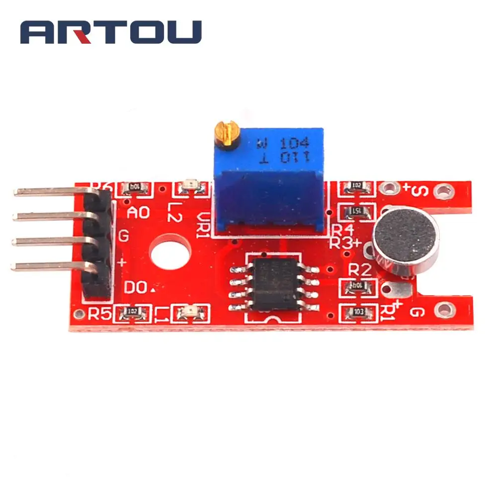 High Sensitivity Sound Microphone Sensor Detection Module For Arduino AVR PIC KY-038