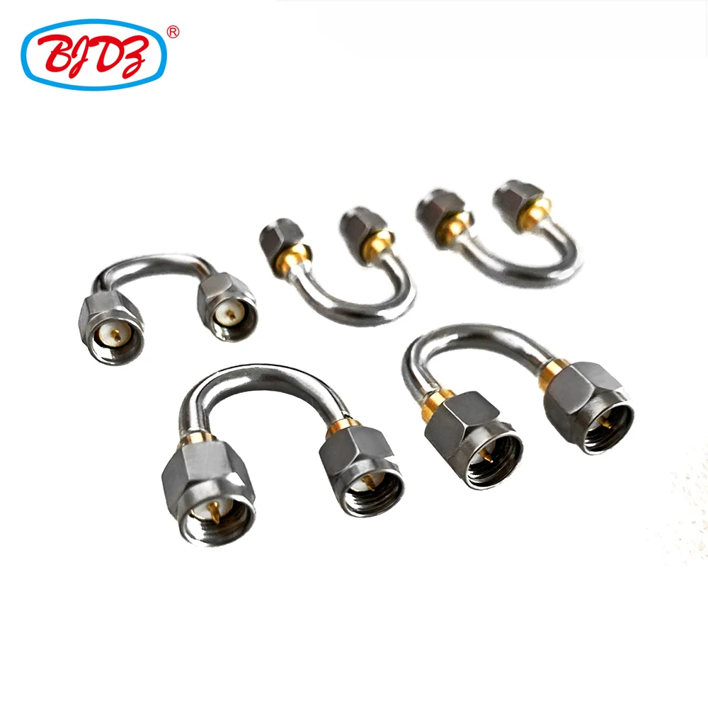 Free Shipping 1PC SMA Male to SMA Male Stainless Steel Cable assembly