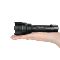 Uniquefire C8  Tactical White light LED Flashlight Powerful Waterproof Torch for Camping Hiking Outdoor Home Emergency